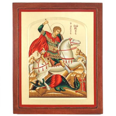 Икона "Георгий Победоносец" E 604 33X27
