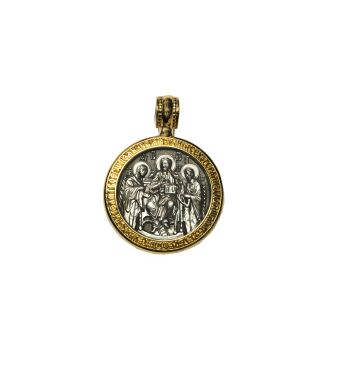 Икона нательная "Деисус"