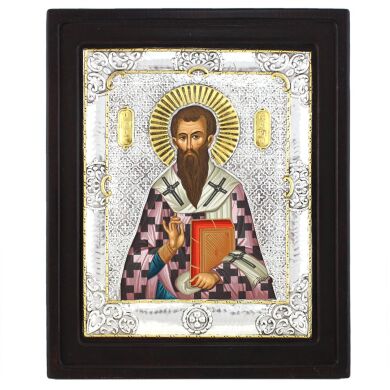 Икона "Святитель Василий Великий" D 713 25X21