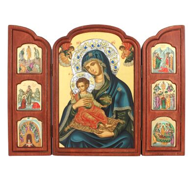 Икона Божией Матери "Керкира" TES 198 26X37