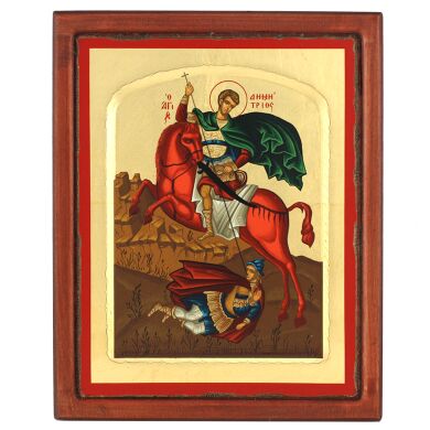 Икона "Великомученик Дмитрий Солунский" E 614 21X17