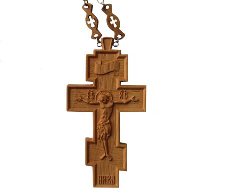 Крест наперсный деревянный