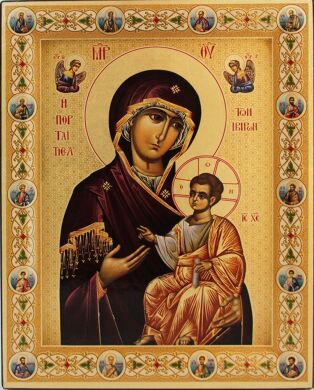 Грецька ікона Божої Матері "Іверська" 29х23