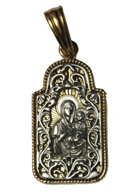 Икона нательная "Образ Богородицы "Смоленская"