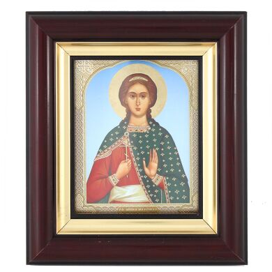 Иконы в прямом киоте, в ассортименте: