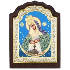 Греческая икона Божией Матери "Остробрамская"