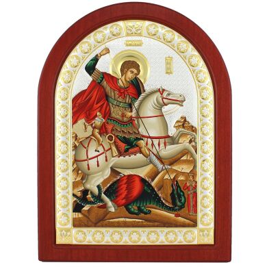 Греческая икона "Георгий Победоносец"