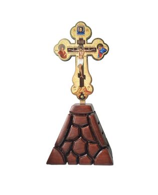 Голгофа средняя 11х25х 6,5 см (крест ажурный)
