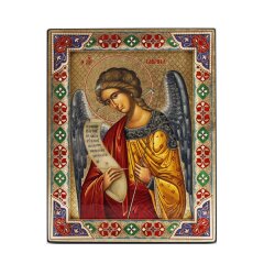 Грецька ікона "Архангел Гавриїл" 19х15