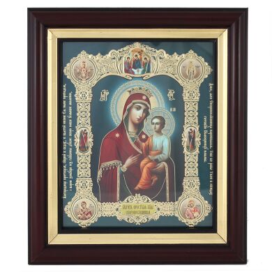 Икона в прямом киоте (20х23)