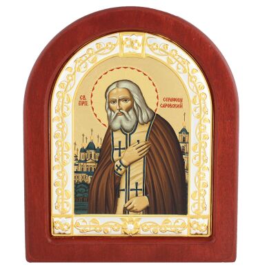 Икона "Прподобный Серафим Саровский" N 721 16X13