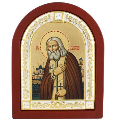 Икона "Прподобный Серафим Саровский" N 721 32X24F
