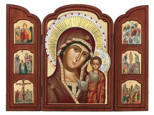 Икона Божией Матери "Казанская" TES 155 26X37