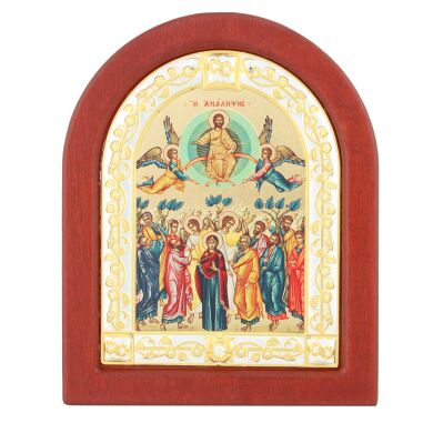 Греческая икона "Вознесение Христово"