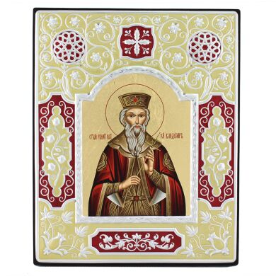 Икона "Равноапостольный князь Владимир" ME 727 19x15