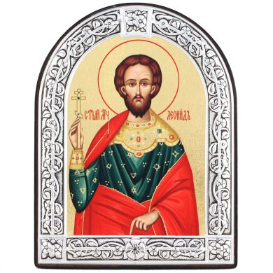 Икона "Мученик Леонид" MC 766 13x10