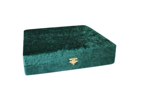 "Господь и Богородица" бархатный складень, цвет в ассортименте