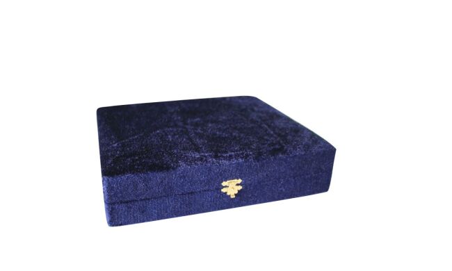 "Господь и Богородица" бархатный складень, цвет в ассортименте