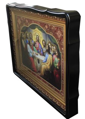 Икона в киоте "Тайная Вечеря"