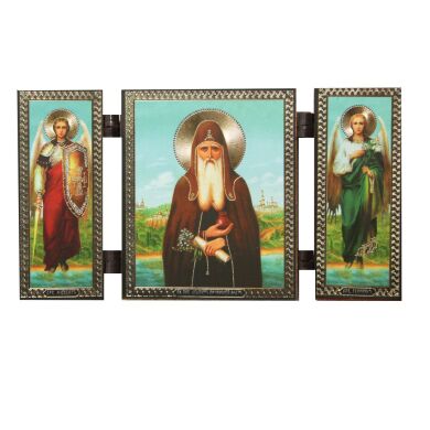 Складни деревянные, лики в ассортименте: Агапит Печерский (преподобный)