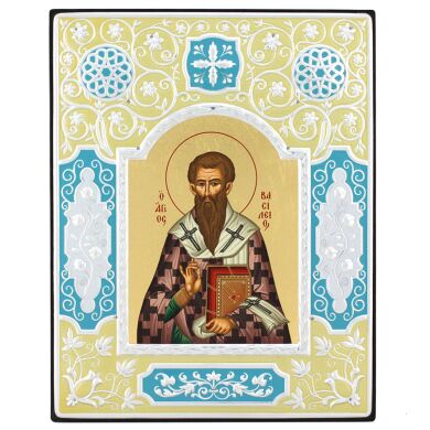 Икона "Святитель Василий Великий" ME 713 19x15