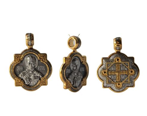 Икона нательная "Святитель Николай Чудотворец"