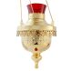 Лампада подвесная, золочение, Софрино