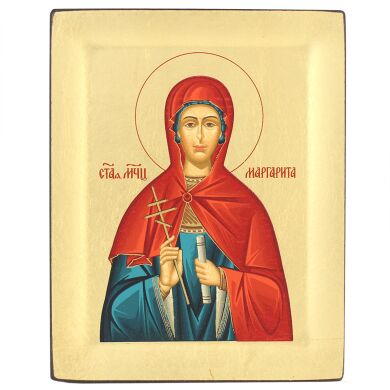 Икона "Мученица Маргарита" S 737 13X10