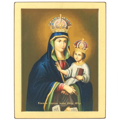 Икона Божией Матери "Барская" S 156 19X15