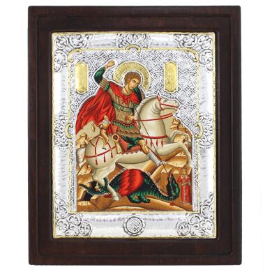 Икона "Георгий Победоносец" D 604 25x21