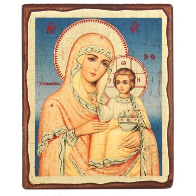 Греческая икона Божией Матери "Иерусалимская"