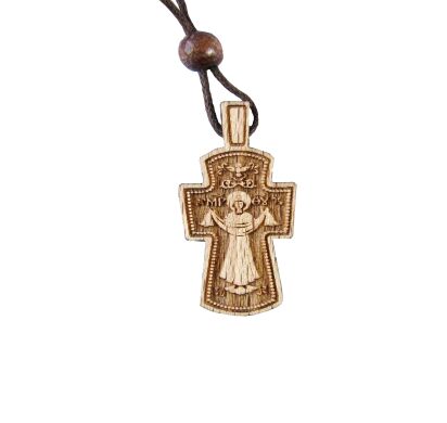 Крестик деревянный нательный мал.