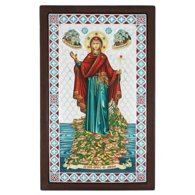 Икона Божией Матери "Афонитиса" ME 173 35X21