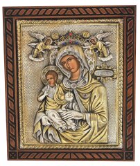 Греческая икона Божией Матери 30х25 см
