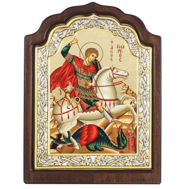 Икона "Георгий Победоносец" C 604 20x16F