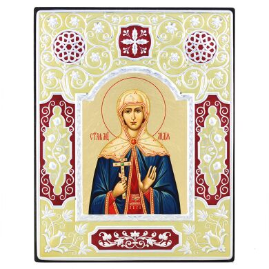 Икона "Мученица Лидия" ME 747 19x15